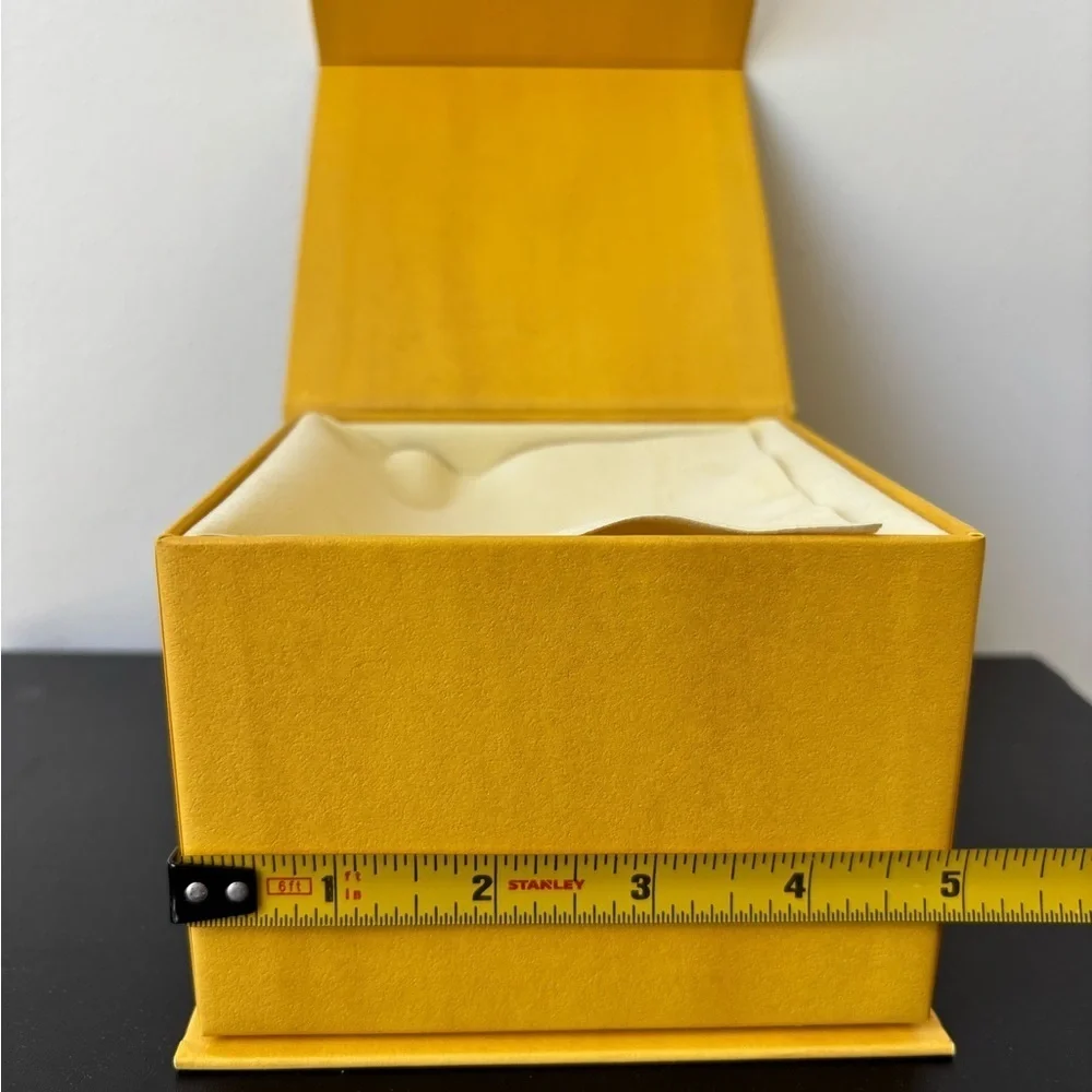 Fendi Yellow Jewelry Box